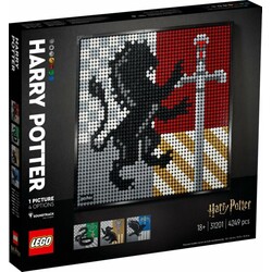LEGO. Конструктор LEGO Art Harry Potter Герб Хогвартса (31201)