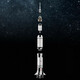 LEGO. Конструктор LEGO Ideas Ракета NASA "Сатурн-5-Аполлон" (92176)
