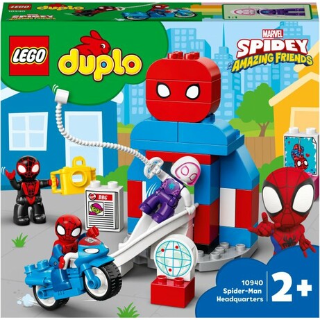 LEGO. Конструктор LEGO DUPLO Штаб-квартира Человека-паука (10940)