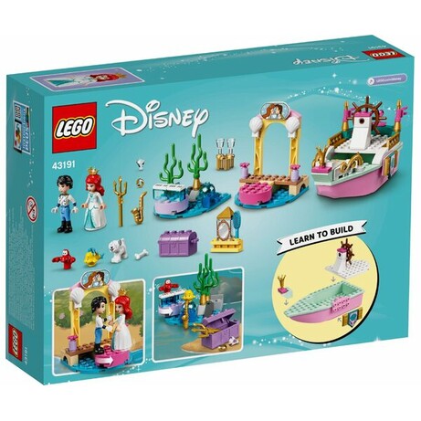LEGO. Конструктор LEGO Disney Princess Святковий корабель Аріель (43191)