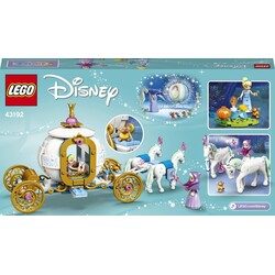 LEGO. Конструктор LEGO Disney Princess Королівська карета Попелюшки (43192)