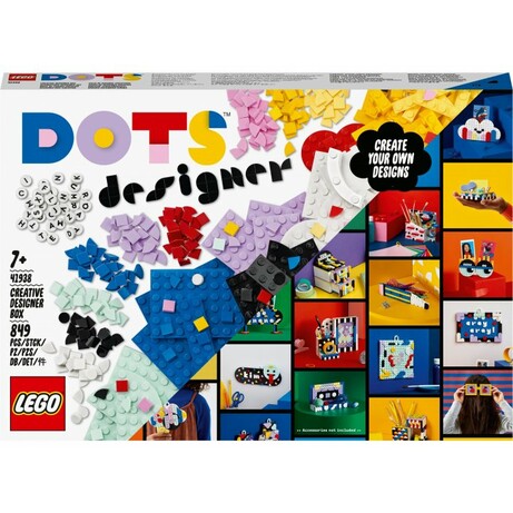 LEGO. Конструктор LEGO DOTS Творческий набор для дизайнера (41938)