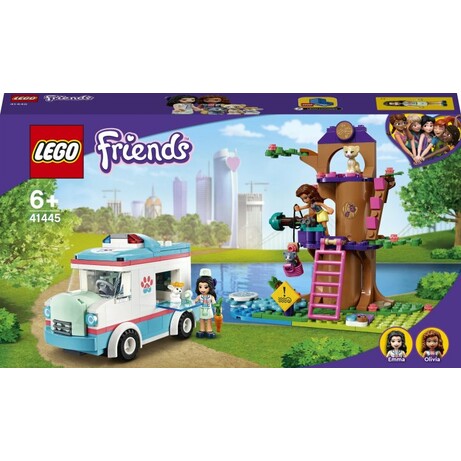 LEGO. Конструктор LEGO Friends Машина скорой ветеринарной помощи (41445)