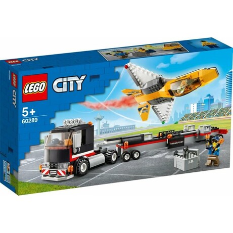 LEGO. Конструктор LEGO City Транспортировка самолёта на авиашоу (60289)