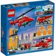 LEGO. Конструктор LEGO City Рятувальний пожежний вертоліт (60281)