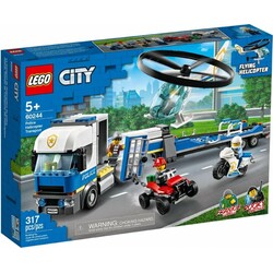 LEGO. Конструктор LEGO City Поліцейський вертолітний транспорт (60244)