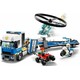 LEGO. Конструктор LEGO City Полицейский вертолётный транспорт (60244)