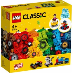 LEGO. Конструктор LEGO Classic Кубики и колёса (11014)