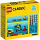 LEGO. Конструктор LEGO Classic Кубики и колёса (11014)