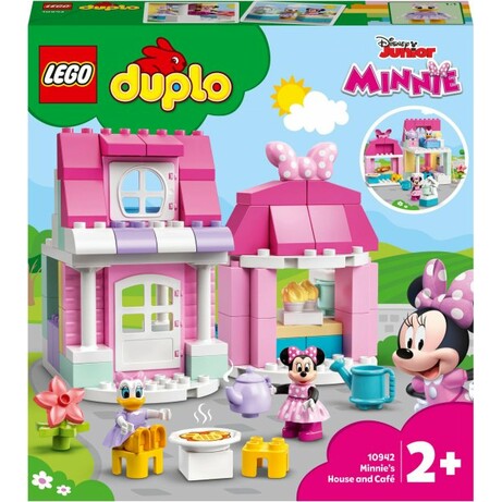 LEGO. Конструктор LEGO DUPLO Дом и кафе Минни (10942)