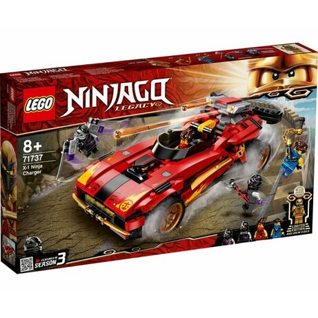 LEGO. Конструктор LEGO Ninjago Ніндзя-перехоплювач Х-1 (71737)