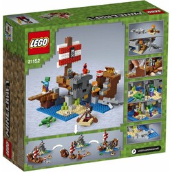 LEGO. Конструктор LEGO Minecraft Приключения на пиратском корабле (21152)