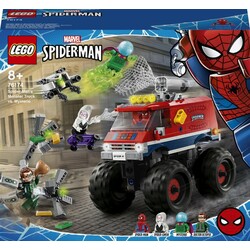 Lego. Конструктор LEGO Super Heroes Грузовик-монстр Человека-Паука против Мистерио (76174)