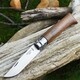 Opinel. Ніж Opinel №8 VRI, горіх, упаковка (204.65.99)