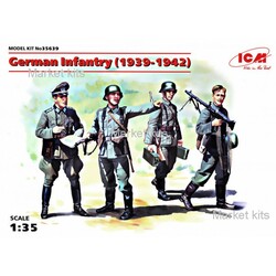 MINIART. Немецкая пехота,1939-1942 г. 1:35 ICM (ICM35639)