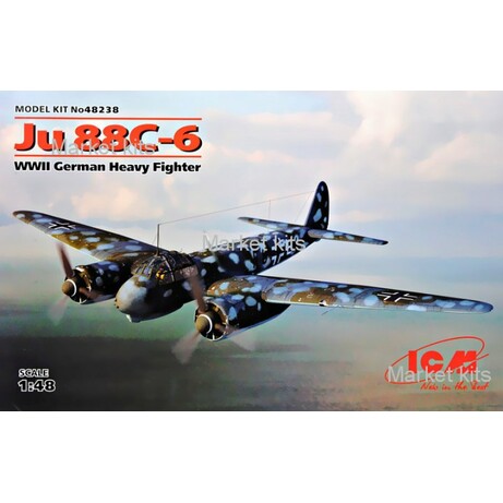 MINIART. Літак Ju 88с-6, Німецький важкий винищувач 1:48 (ICM48238)