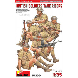 MINIART.Британские солдаты на броне. (Специальное издание)  (MA35299)