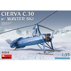 MINIART. Автожир "Avro Cierva C.30" с зимними лыжами 1:35 (MA41014)