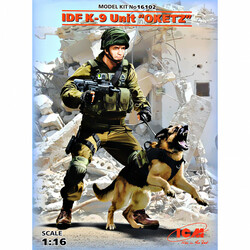 MINIART. Солдат кинологического подразделения "Окец" спецназа Израиля 1:16 ICM (ICM16102)
