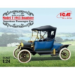 MINIART. Американський пасажирський автомобіль Model T 1913 Roadster 1:24 ICM (ICM24001)