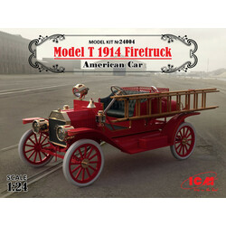 MINIART. Американский пожарный автомобиль Model T 1914 г. 1:24 ICM (ICM24004)