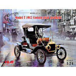 MINIART. Сборная модель ICM Американский автомобиль Model T 1912 Commercial Roadster (ICM24016)