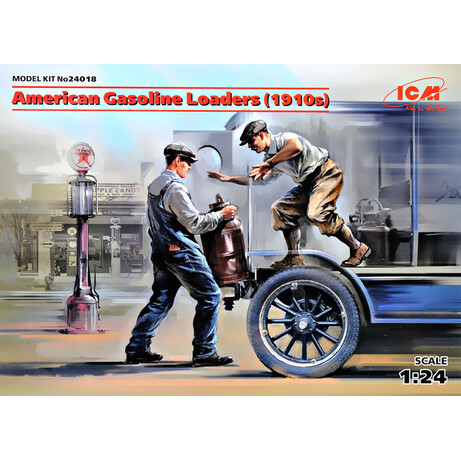MINIART. Американські бензинові вантажники (1910-е) (2 фігури) 1:24 ICM (ICM24018)