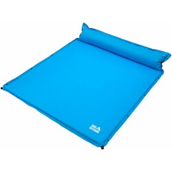 Skif Outdoor. Каремат самонадувной Skif Outdoor Duplex, 192х157х3 cm ц: blue (3890060)
