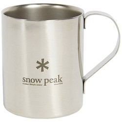 Snow Peak. Термокружка Snow Peak MG-112 Stainless Double Wall Mug 240ml (1200.02.28)