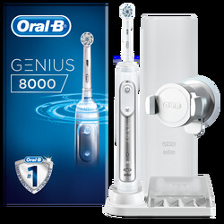Braun. Зубная щетка Braun Oral-B Genius 8000 White (4210201277361)