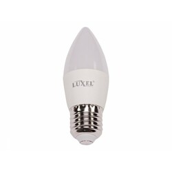Luxel. Лампа LED C37 4w E27 4000K (043-NE)