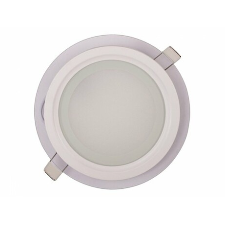 Luxel. Панель LED коло (скло) 18w 4000K IP20 (DLRG-18N)