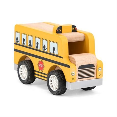 Viga Toys. Дерев'яна машинка Шкільний автобус (44514)