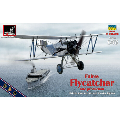 MINIART. Британский истребитель Fairey "Flycatcher" (FAA), поздняя версия 1:48 Armory (AR-48002)