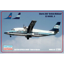 MINIART. Пасажирський літак Short-360 "British Midland" 1: 144 Eastern Express (EE144105-04)