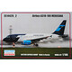 MINIART. Пассажирский авиалайнер Airbus A318-100, Mexicana 1:144 Eastern Express (EE14429-02)