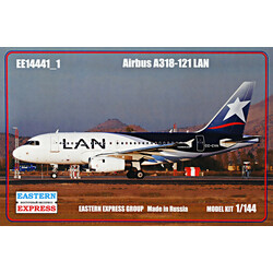 MINIART. Пасажирський авіалайнер Airbus Airbus A318-121, LAN 1: 144 Eastern Express (EE14441-01)