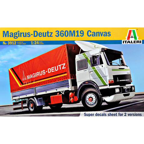 MINIART. Вантажівка Magirus-Deutz 360M19 Canvas 1:24 ITALERI (IT3912)