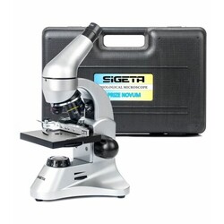 SIGETA. Мікроскоп PRIZE NOVUM 20x-1280x (в кейсі) (65242)