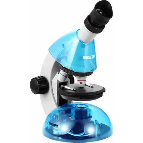 SIGETA. Микроскоп MIXI 40x-640x BLUE (с адаптером для смартфона) (65911)