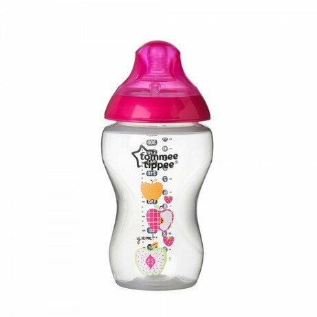 Tommee Tippee. Пляшка для годування декорована 340 мл (73462)