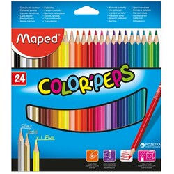 Maped. Карандаши цветные COLOR PEPS Classic, 24 цветов (3154141832246)