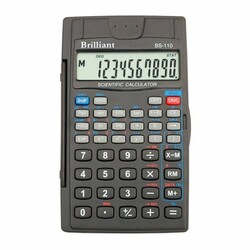 BRILLIANT. Калькулятор інженерний BS-110 8 + 2р., 56 ф-ций (BS-110)
