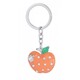 Langres. Набор подарочный "Apple": ручка шариковая + брелок, оранжевый (804194)