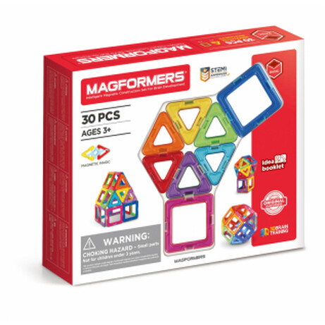 Magformers. Магнітний конструктор Magformers Базовий набір, 30 ел. (8809134360019)