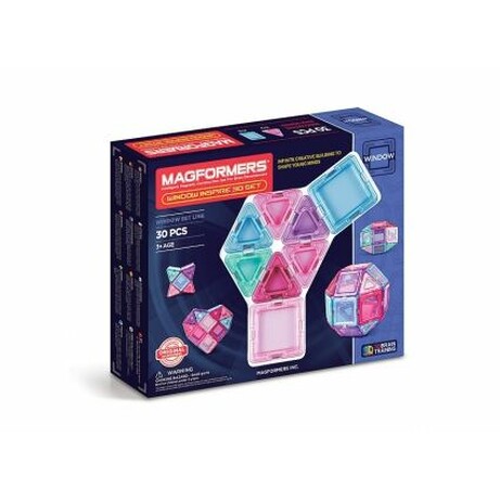 Magformers. Магнитный конструктор Magformers Супер 3Д набор Вдохновение, 30 эл.(8809134369944)