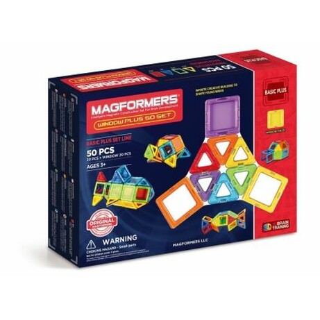 Magformers. Магнітний конструктор Magformers Супер 3Д плюс, 50 ел. (8809465530969)