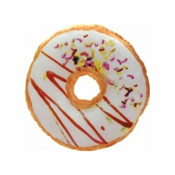 Toyko. 3D Подушка Пончик ванильный с посыпкой (6532865142402)