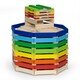 Viga Toys. Дерев'яні будівельні кубики Viga Toys Архітектурні блоки, 250 шт. (6934510509569)
