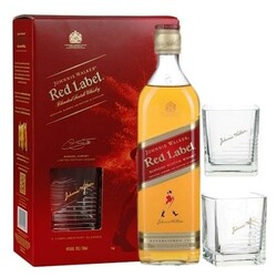 Виски Red Label (подарочный набор) 0,7 л.(5000267175492)